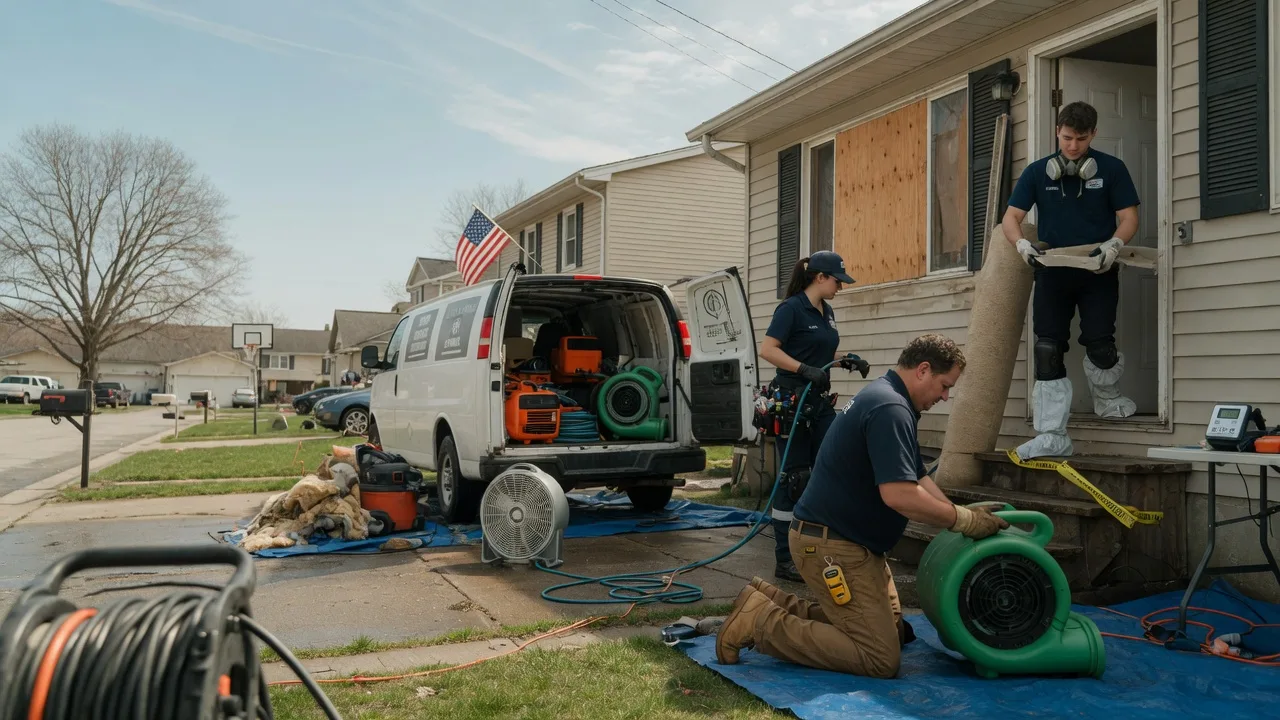 Water Damage Restoration in Rocky Mount, NC near me